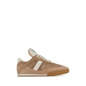 Chloe Women Antiqued Pink Suede Chloã¨ Kick Sneakers